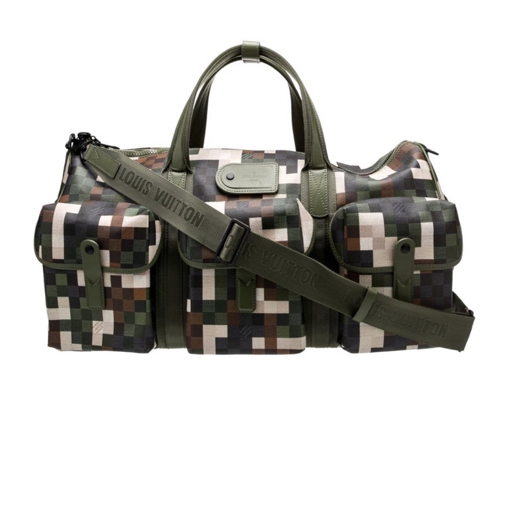 Louis Vuitton Damoflage Keepall Bandouliere 55 Pharrell Williams
